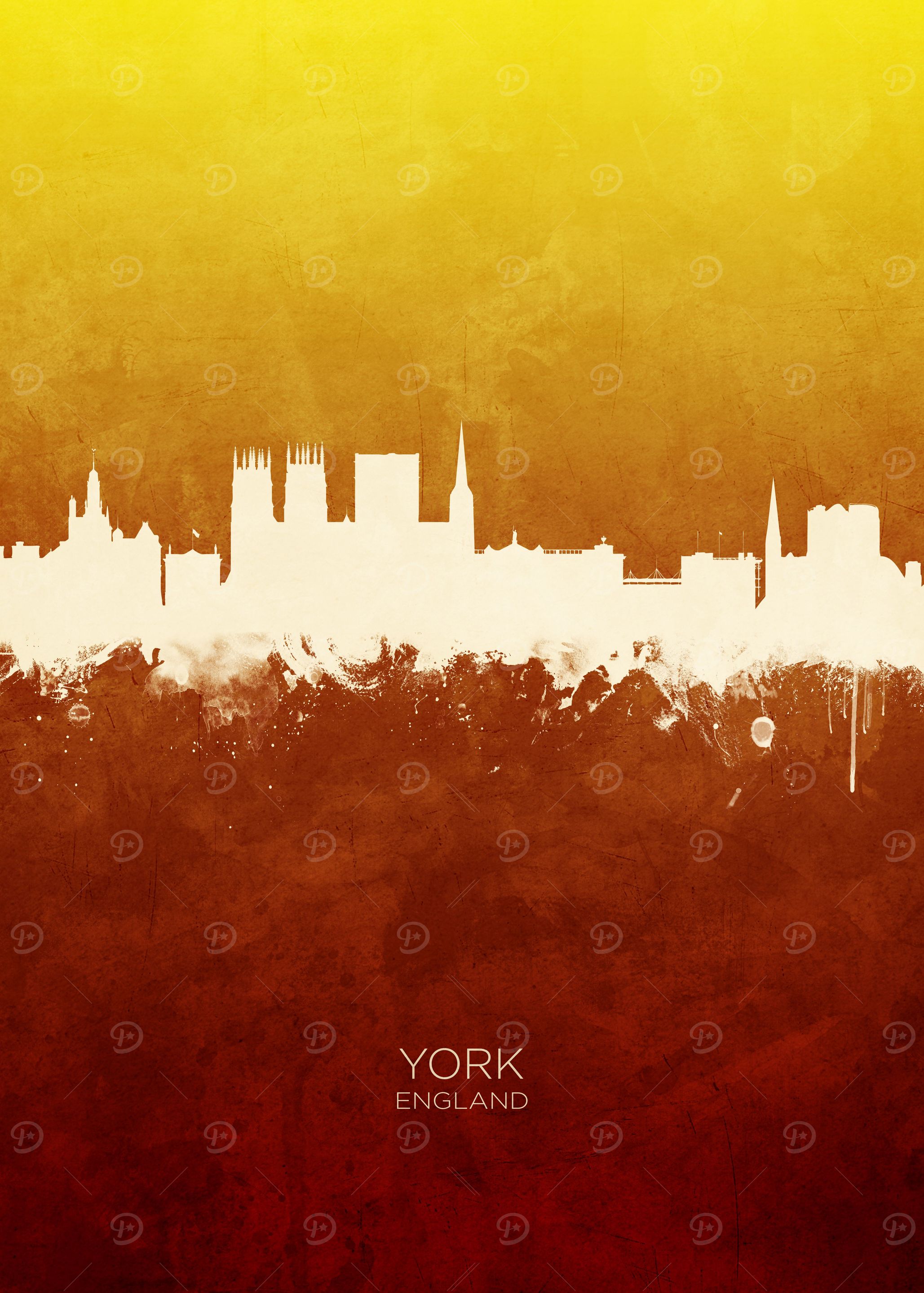 York England Skyline