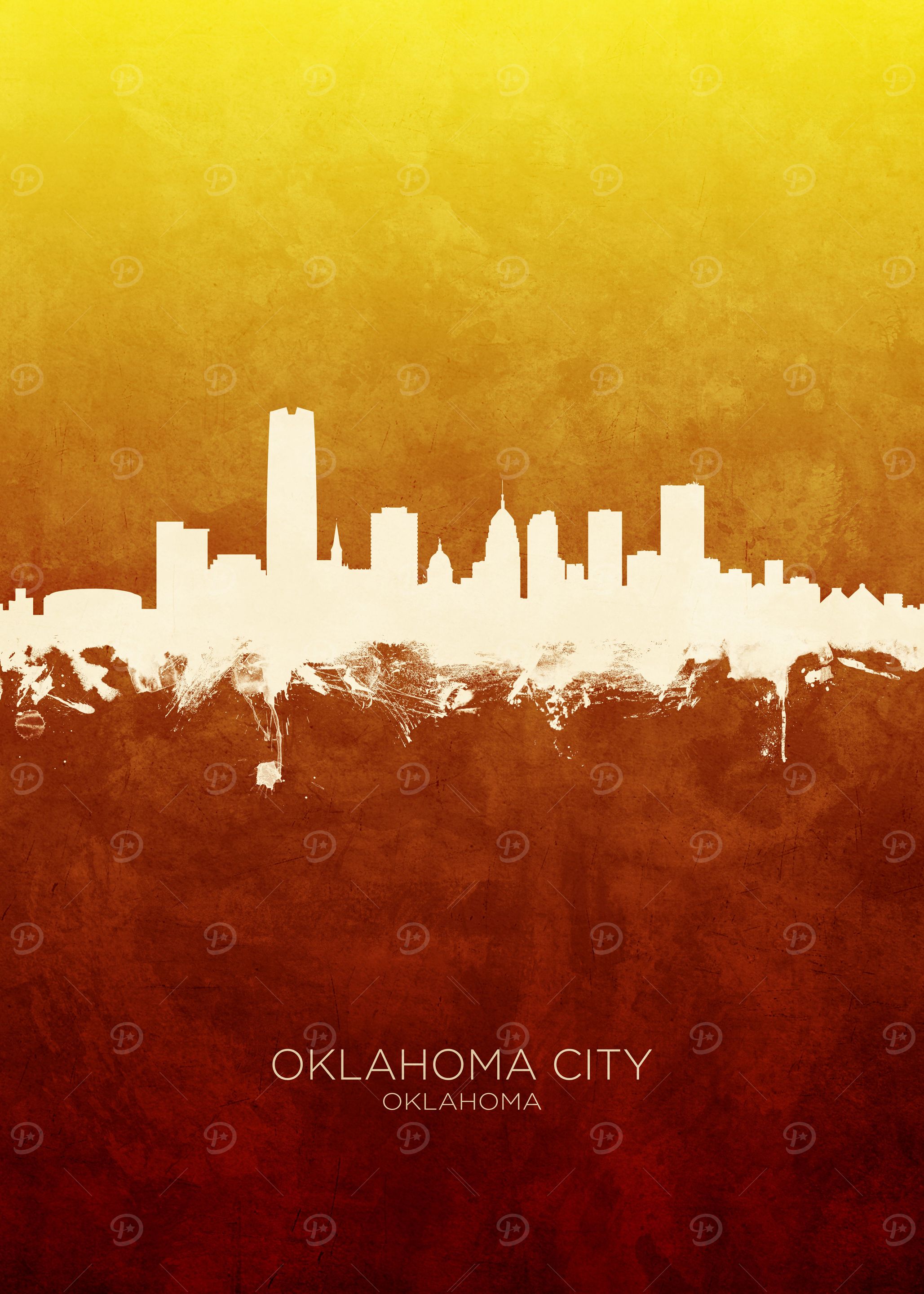 Oklahoma City Skyline