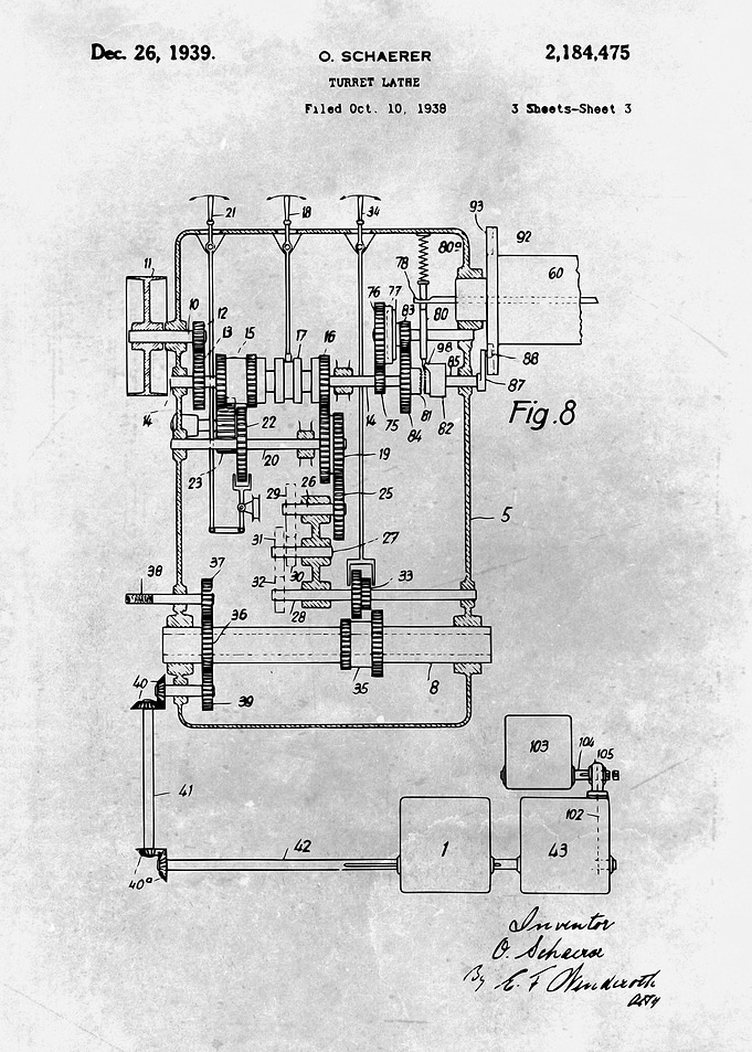 No514 Turret Lathe