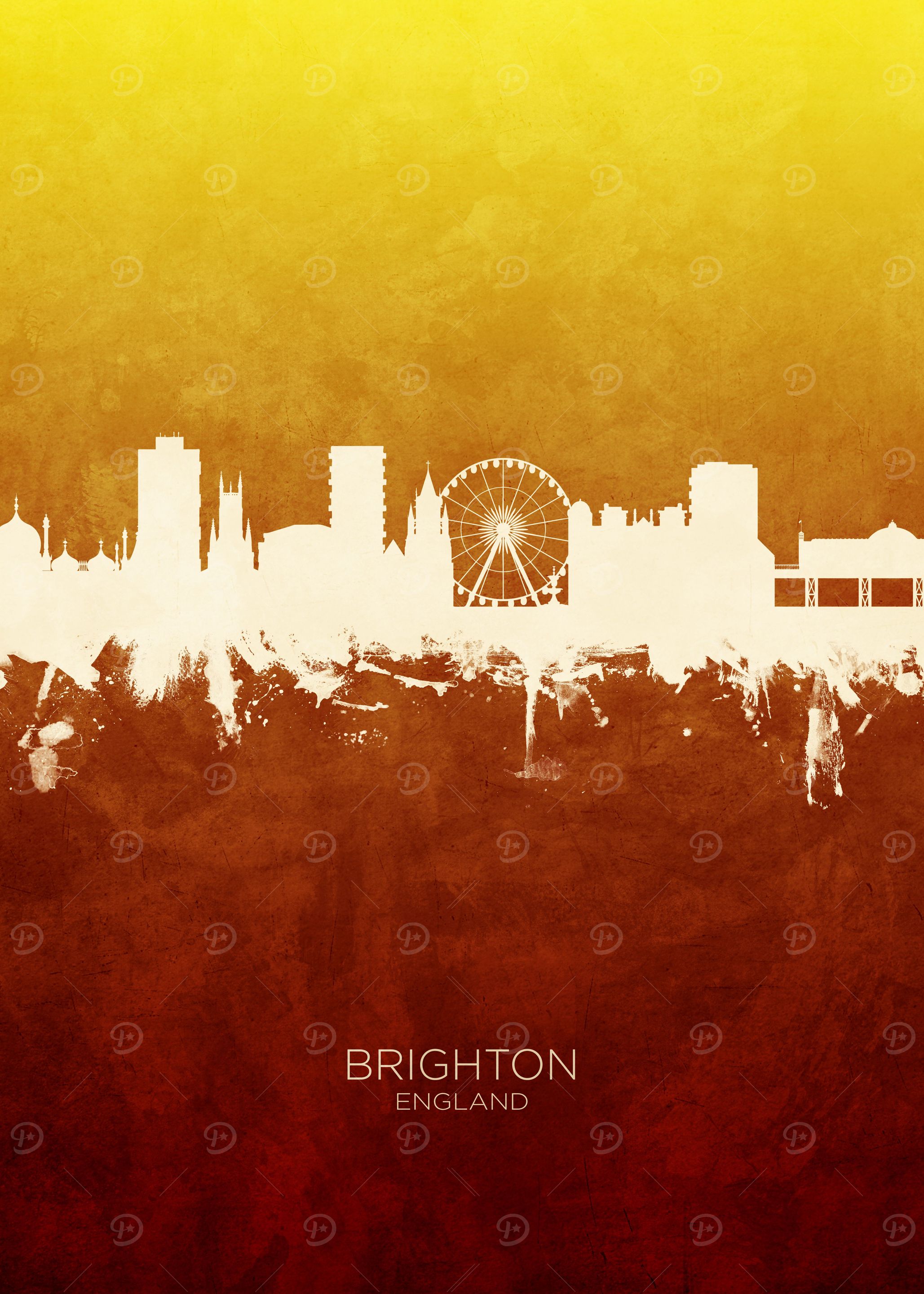 Brighton England Skyline