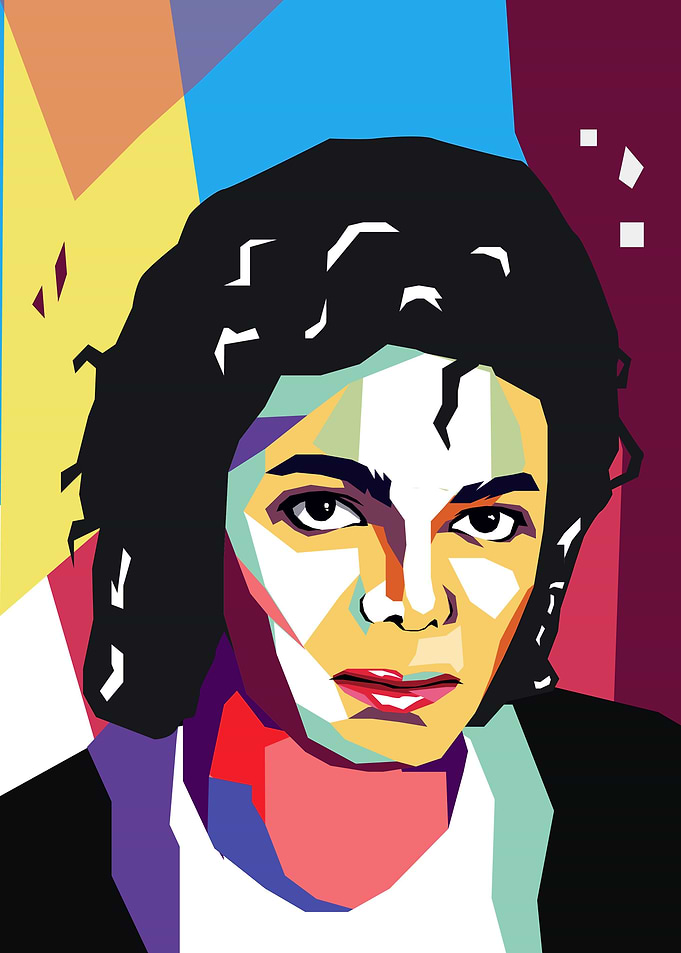 micheal jackson pop art