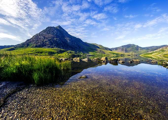 Llyn Ogwen and Tryfan