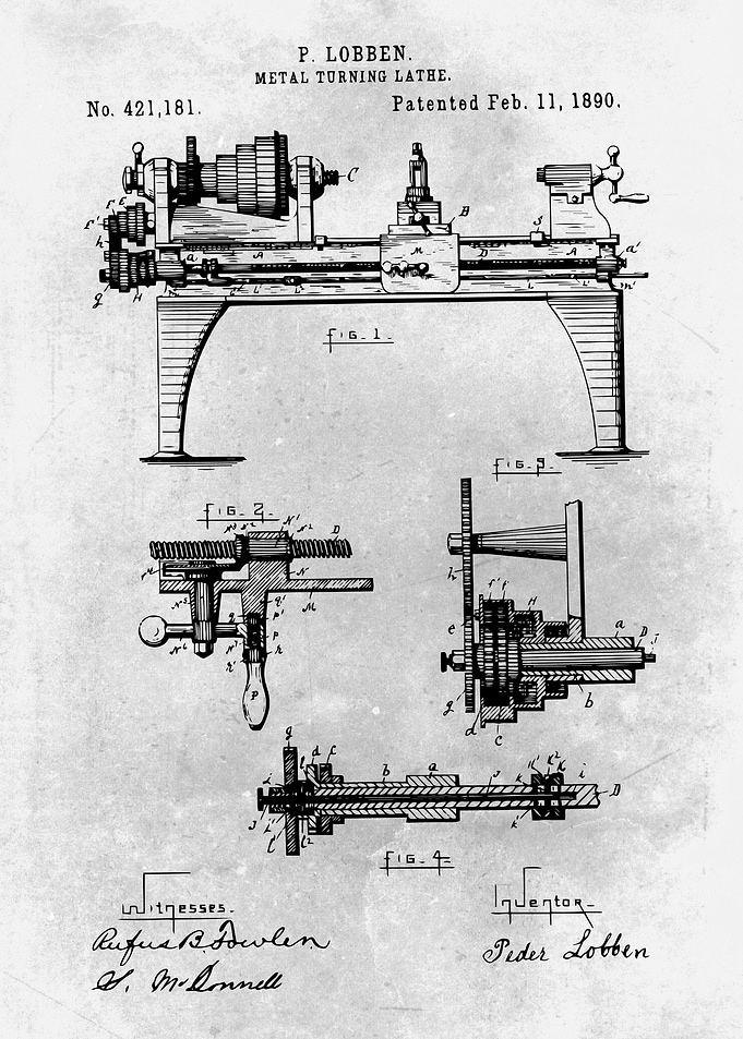 Metal Turning Lathe