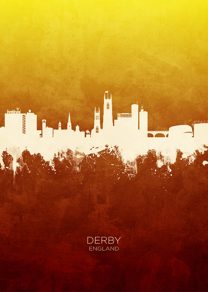 Derby England Skyline