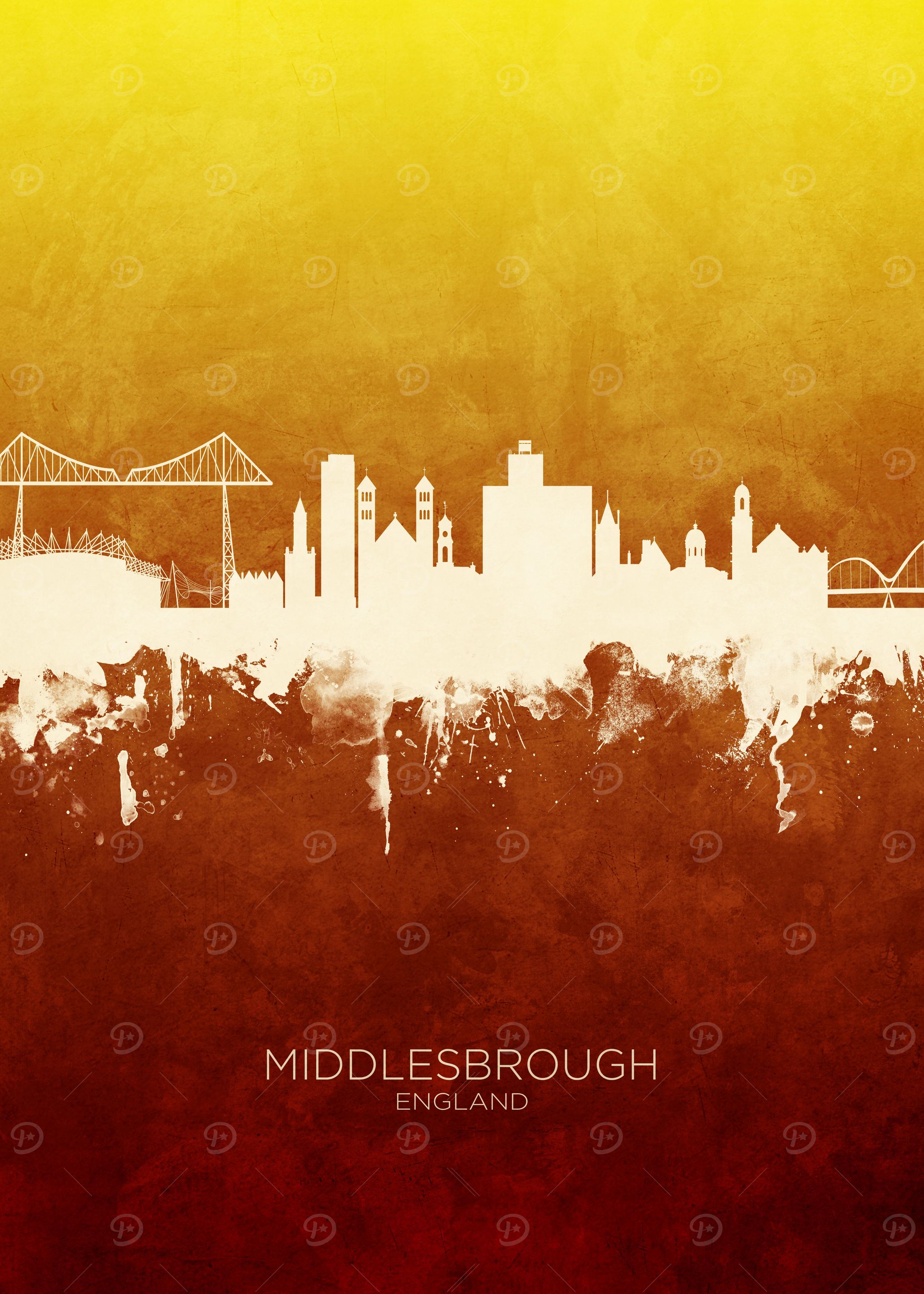 Middlesbrough Skyline