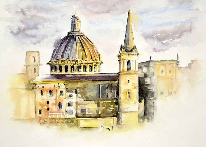 Valetta skyline