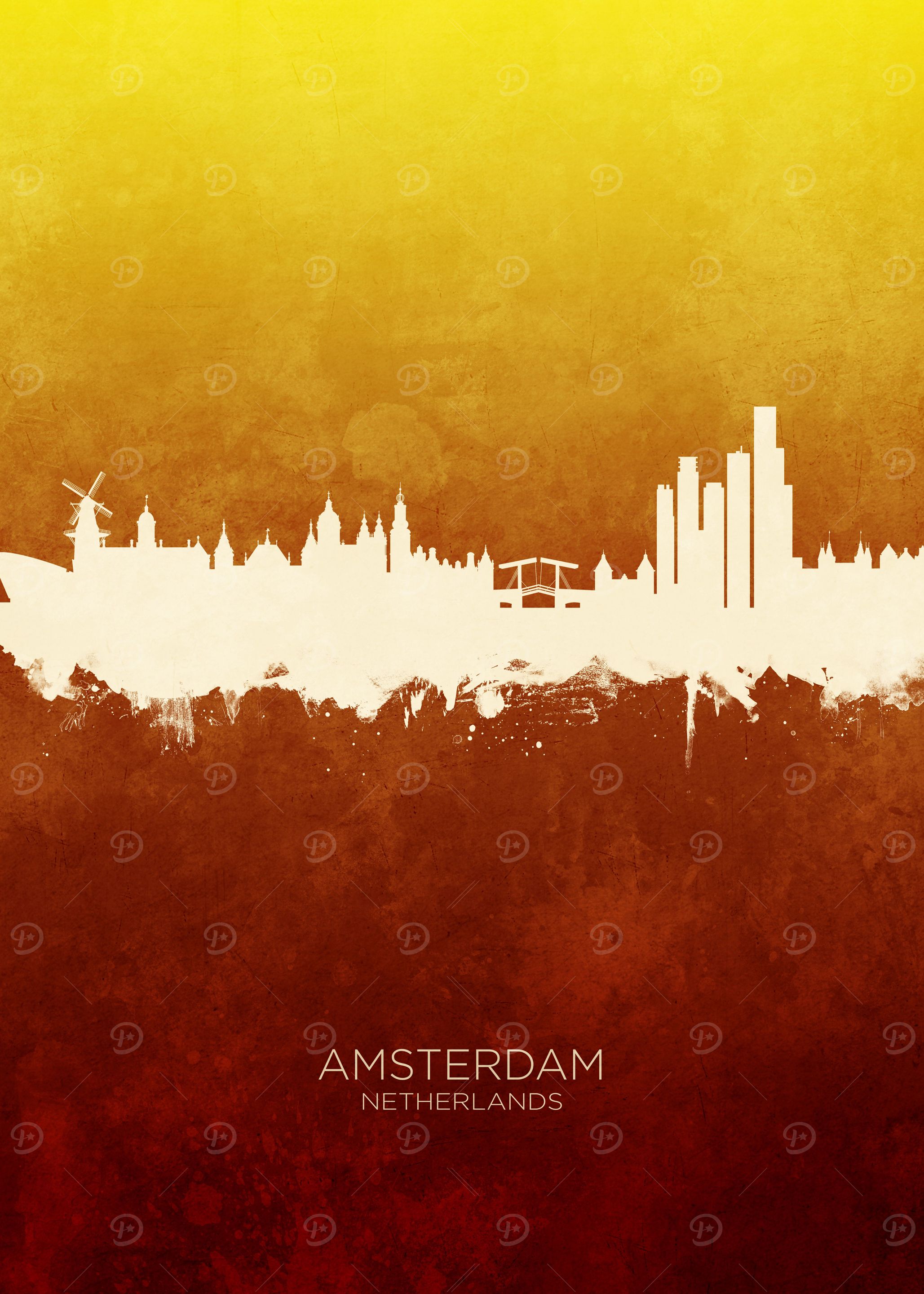 Amsterdam Skyline