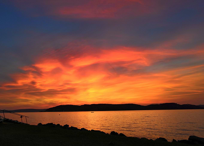 Balaton sundown