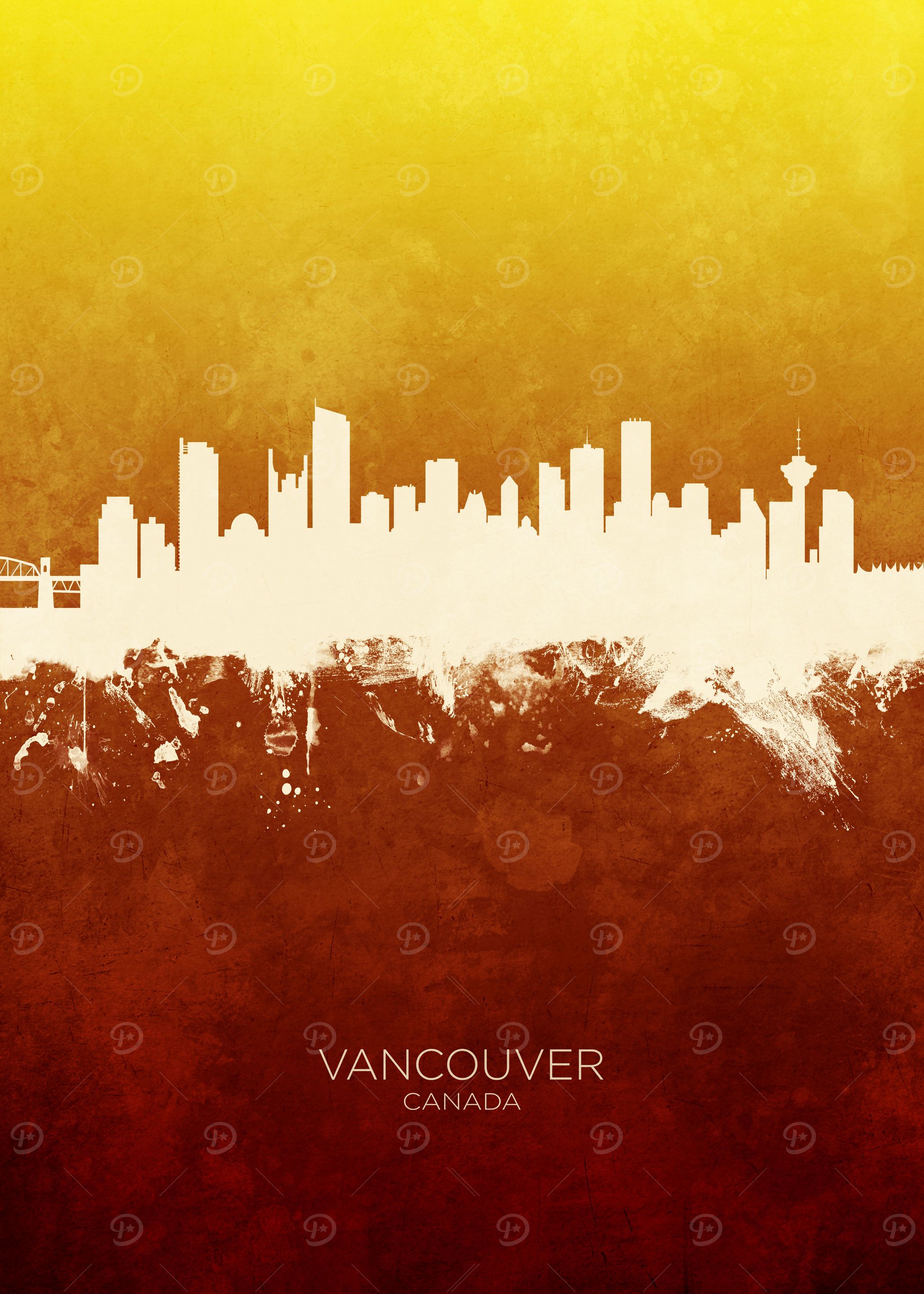 Vancouver Canada Skyline
