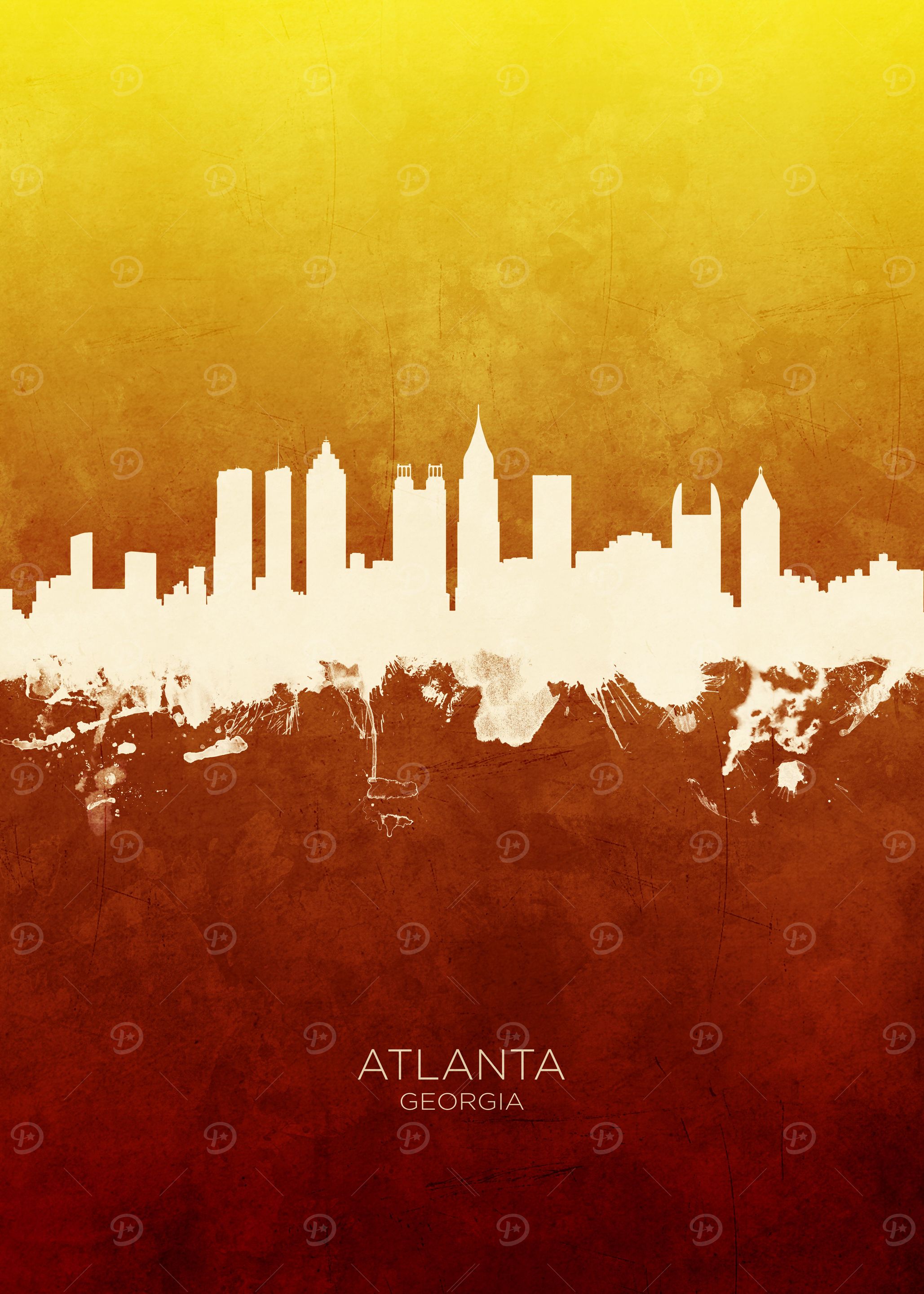 Atlanta Georgia Skyline