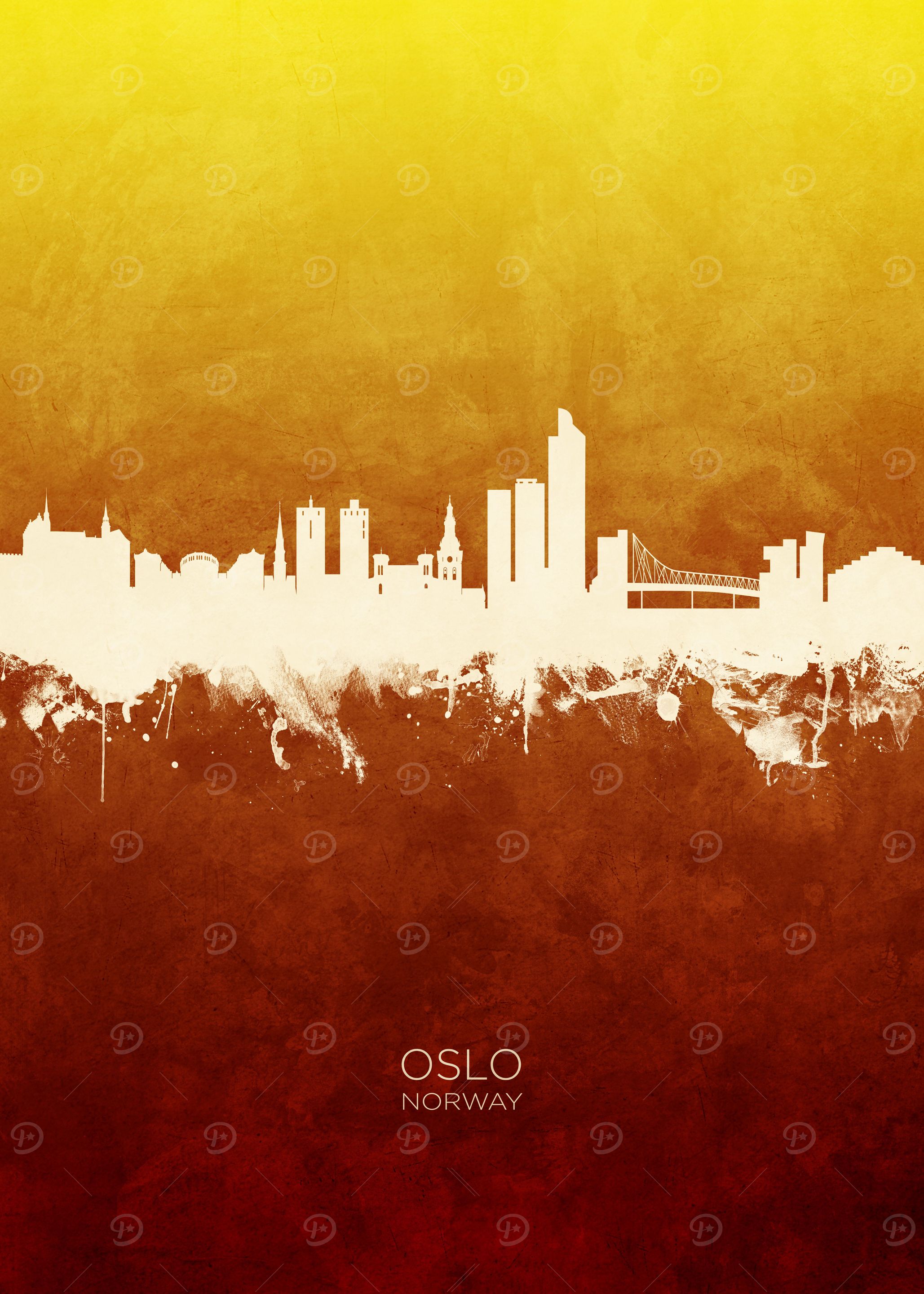 Oslo Norway Skyline
