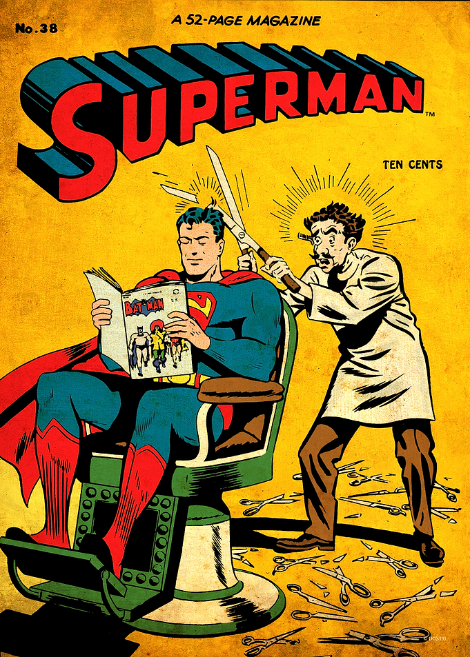 Superman 38 by Jack Burnley and George Roussos