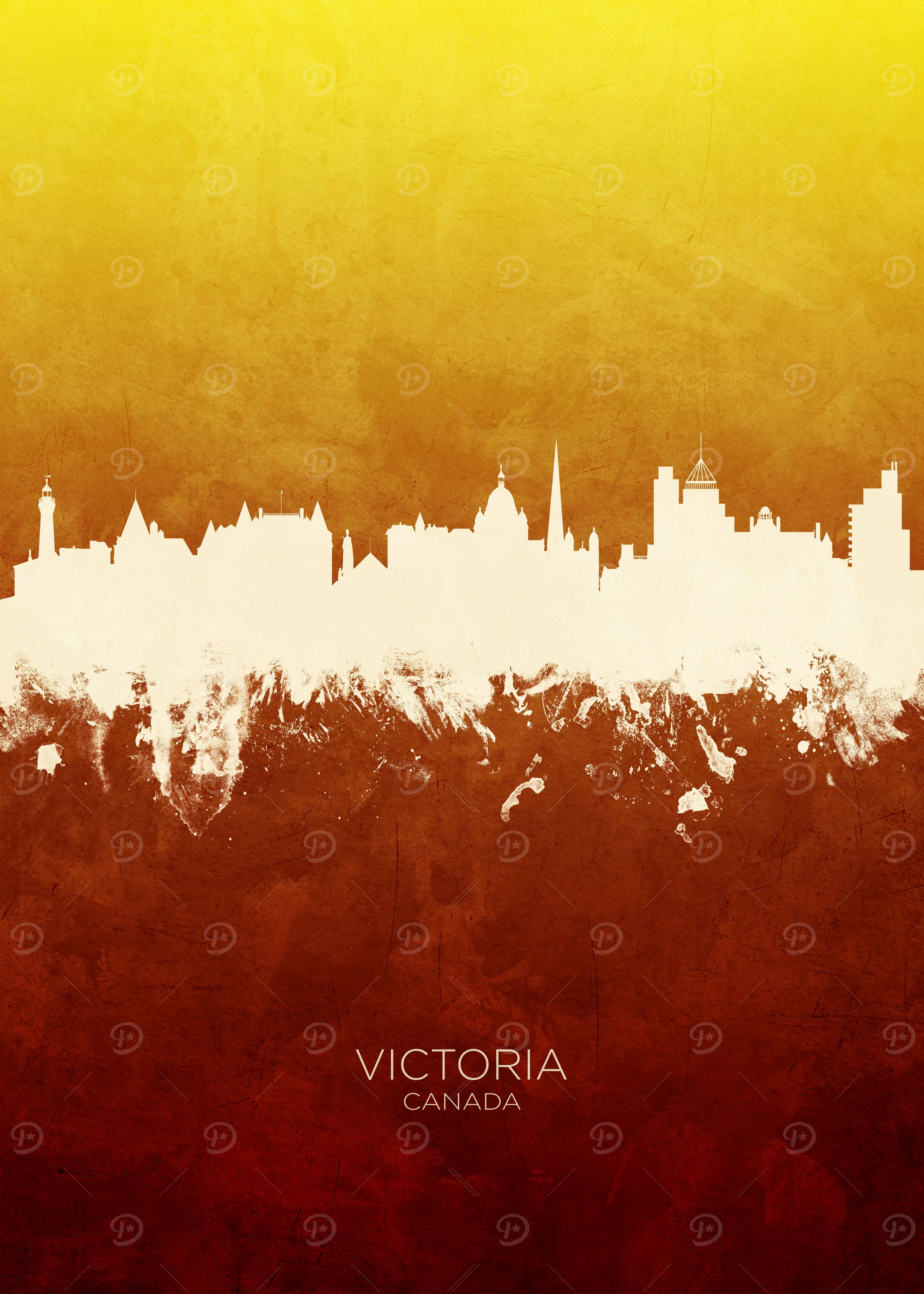 Victoria Canada Skyline