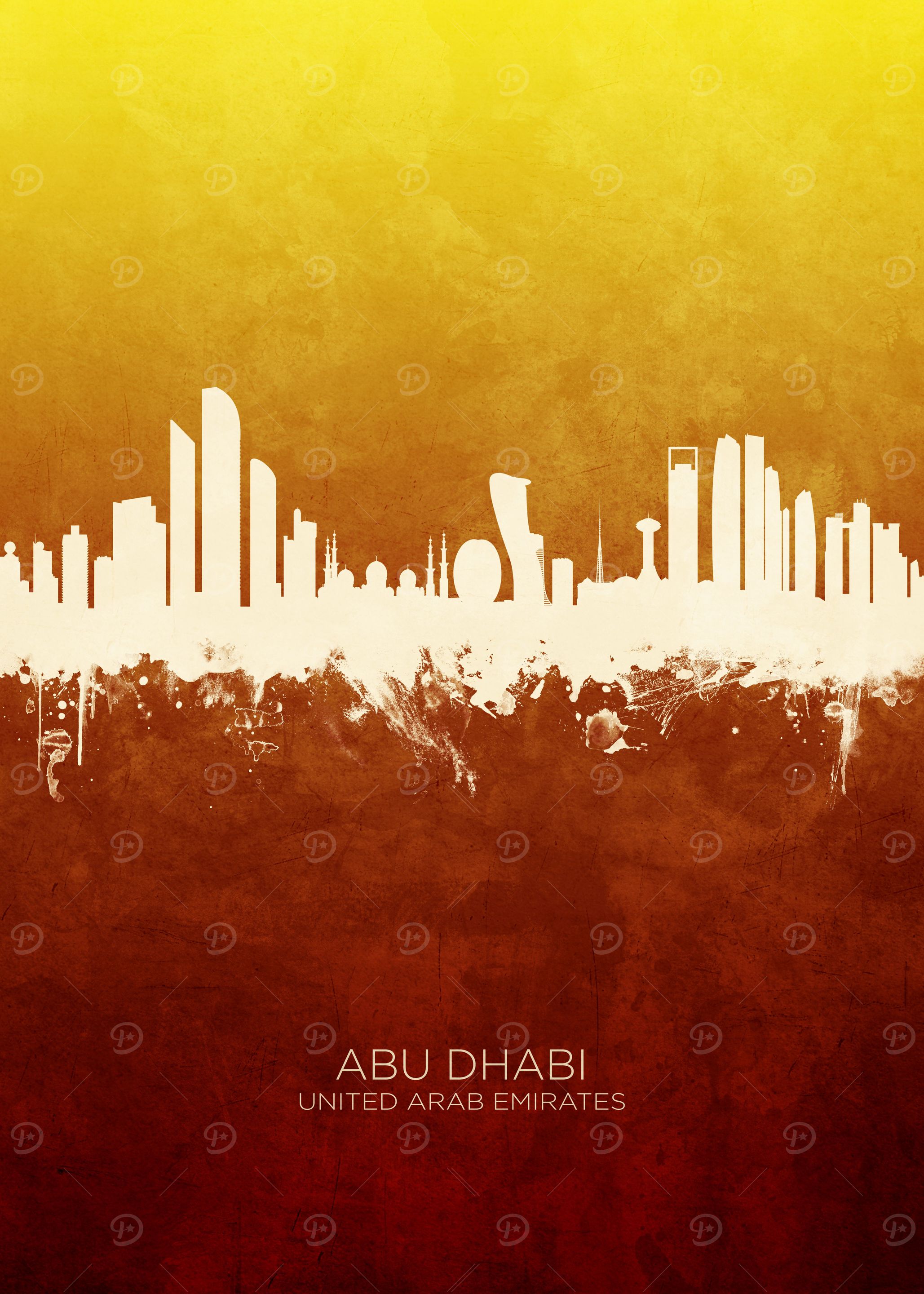 Abu Dhabi Skyline