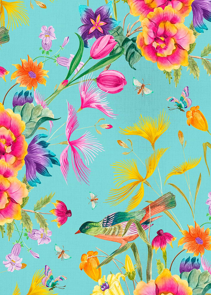 Spring Joy In Blue