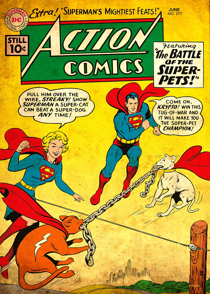 Superman and Supergirl