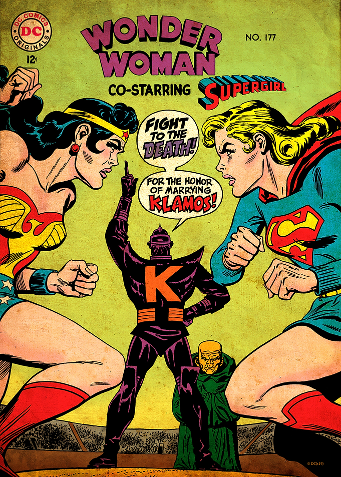Wonder Woman vs Supergirl 177 by Irv Novick