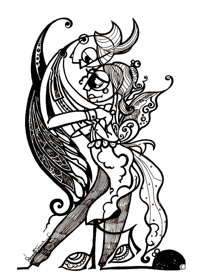 LOVE IN BLACK AND WHITE