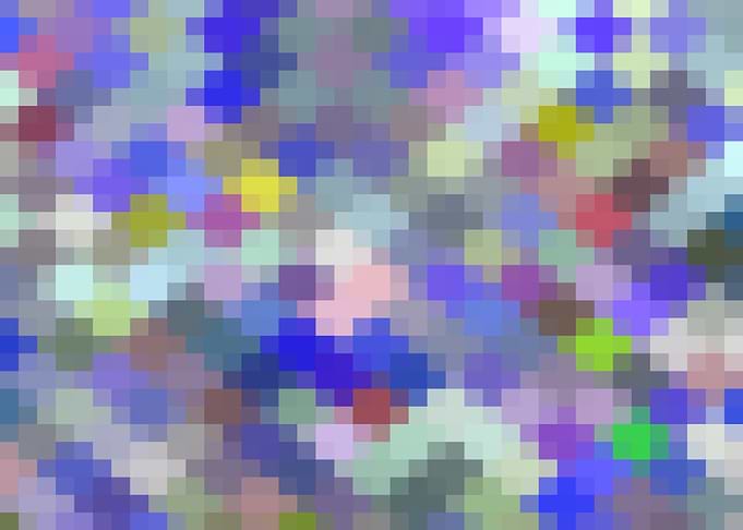geometric square pixel art