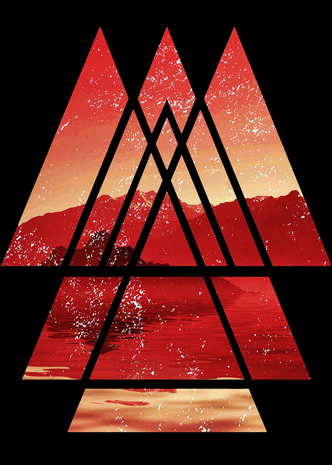 Triangle of Mountains