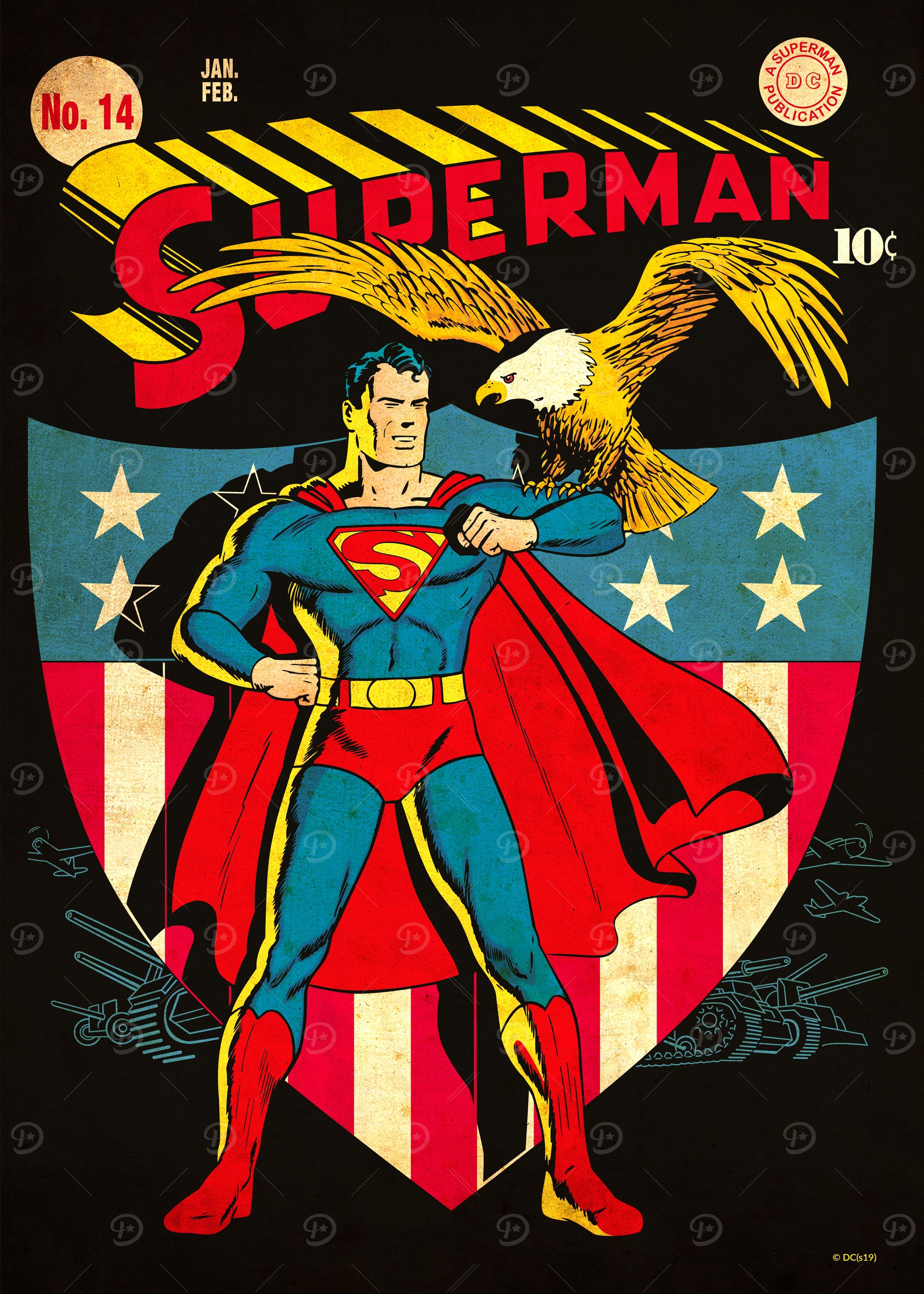 Superman 14 by Fred Ray