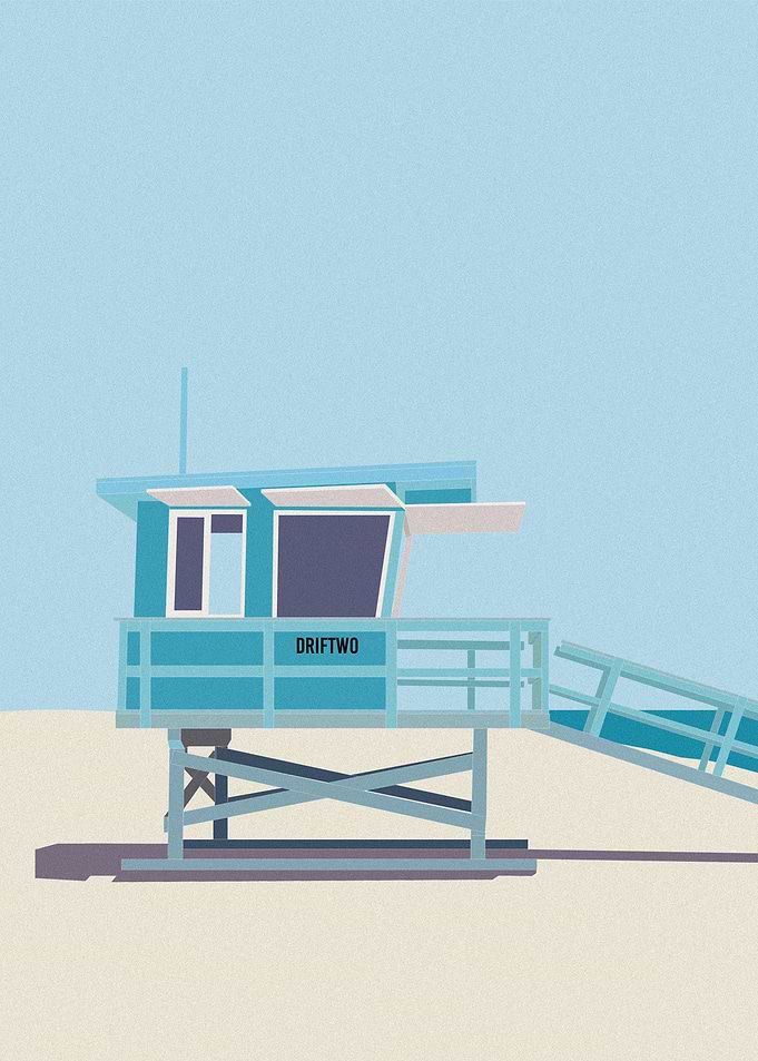 Venice Beach Lifeguard Hut