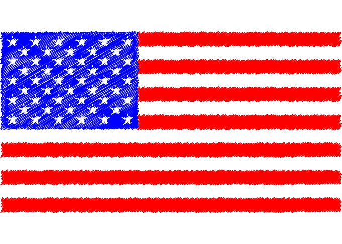 USA Stars and Stripes Flag