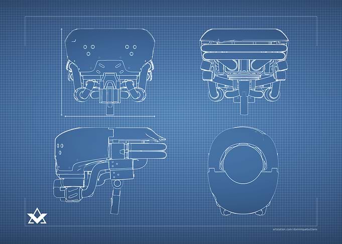 Blueprint Dieselpunk Bot