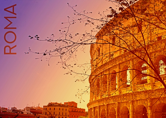 Roma Vintage Poster