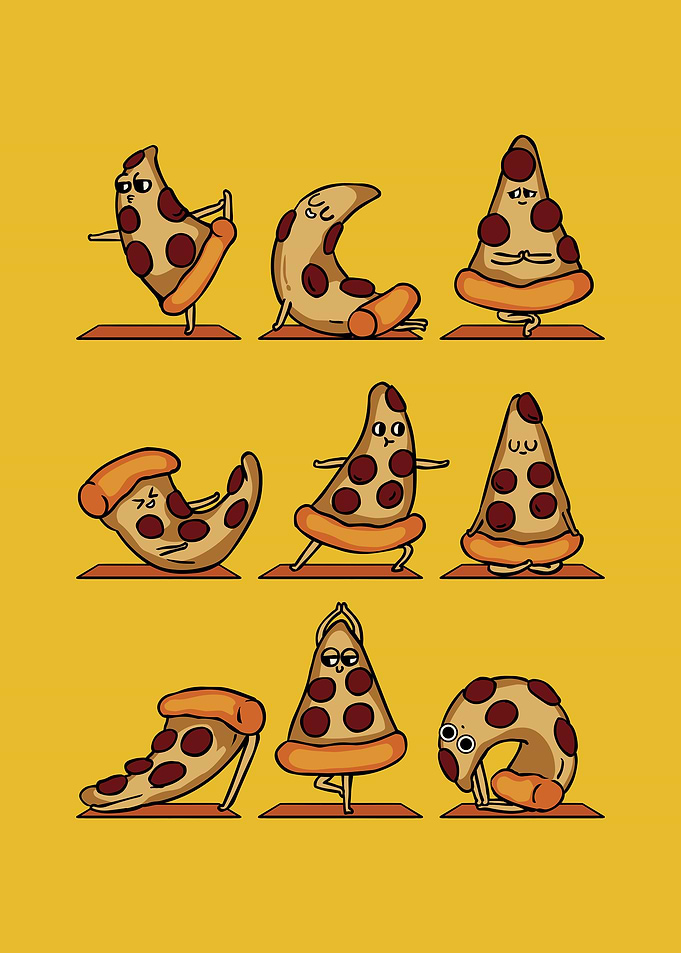 Pizza Yoga