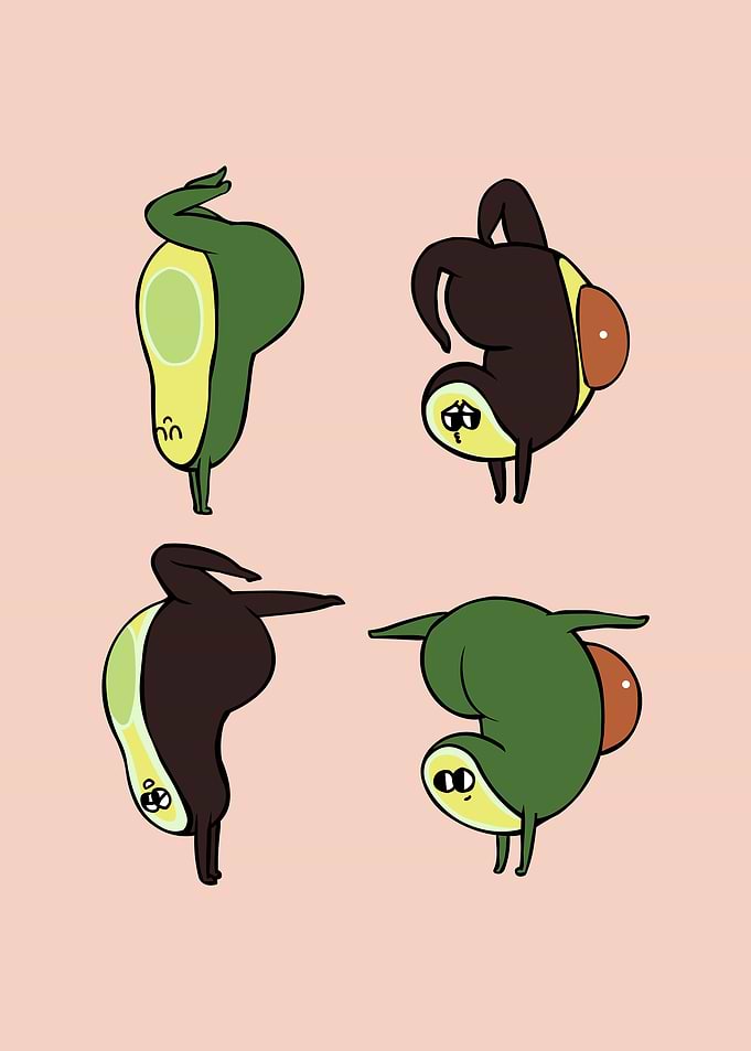 Handstand Avocado