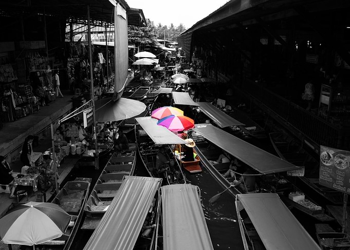 Thai Floating Market