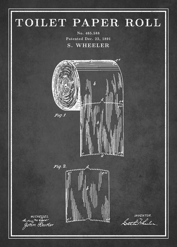 Toilet Paper Roll Patent
