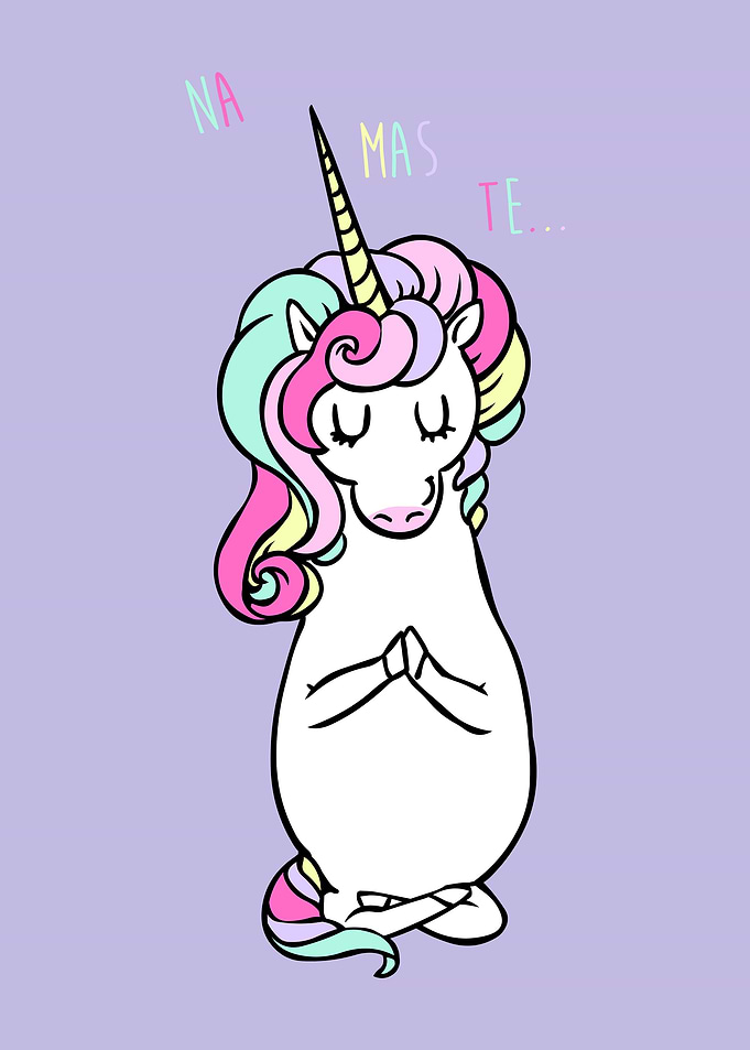 NAMASTE Unicorn