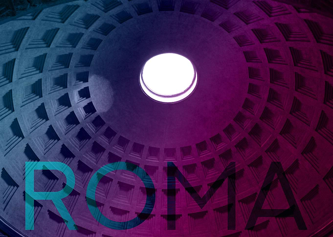 Roma Travel Poster