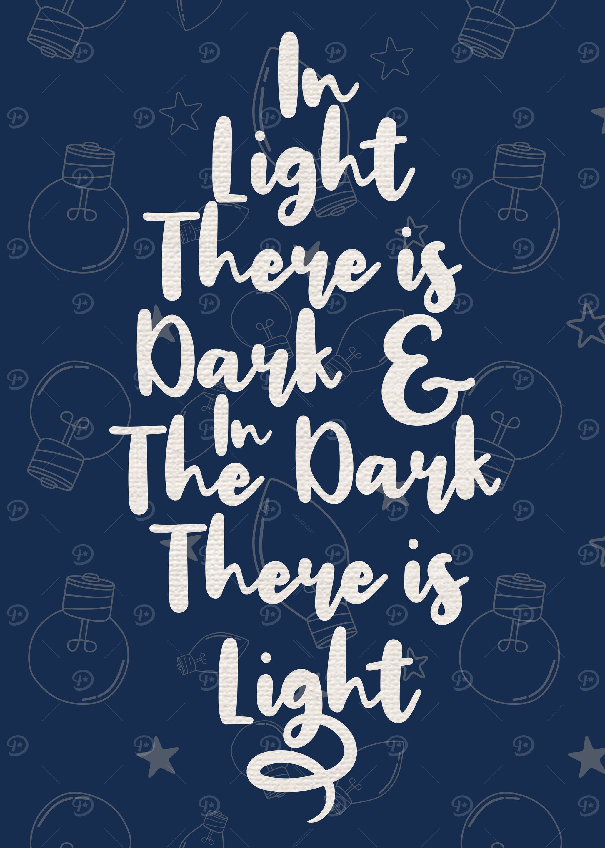 In light there is dark and