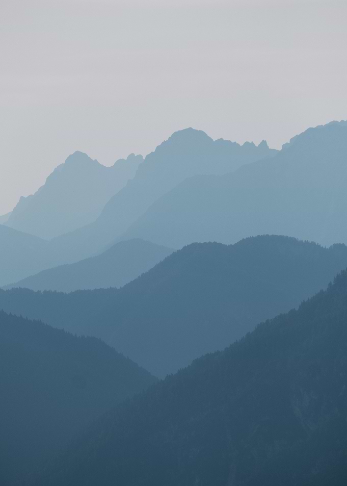 Beautiful mountain range