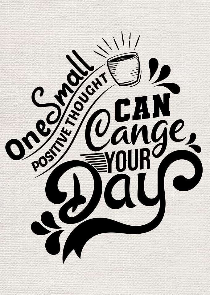 One small positive thought