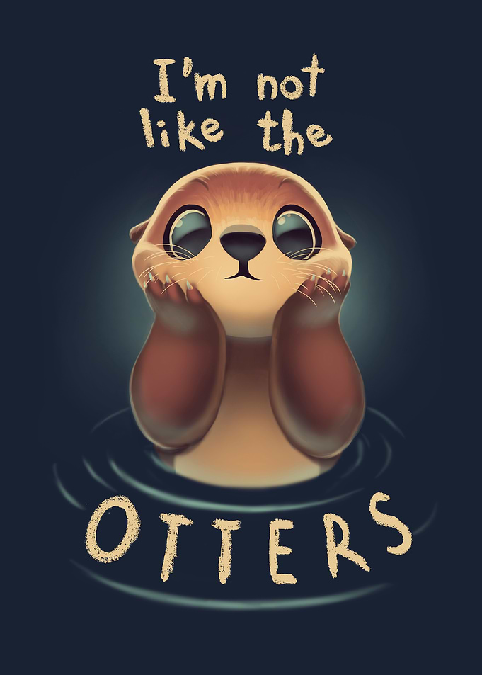 Cute Otter Pun