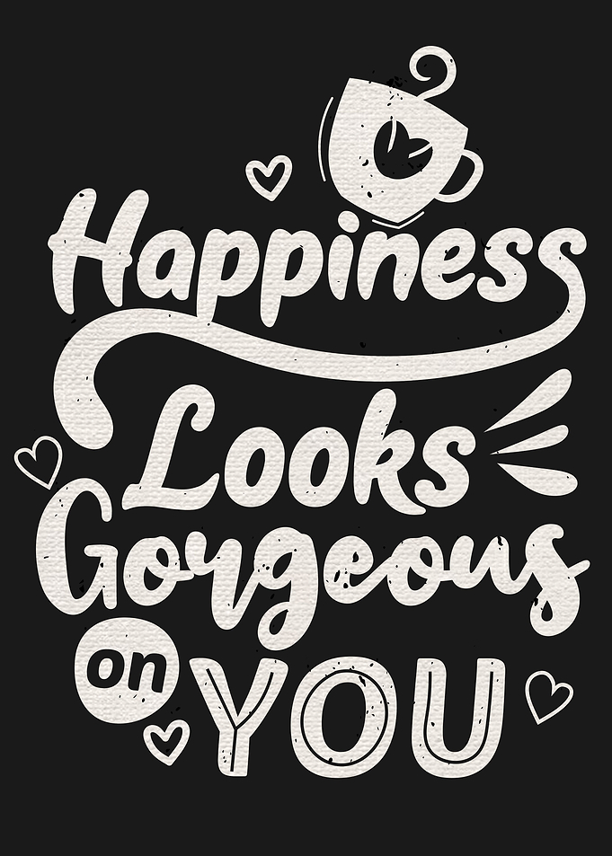 Happiness looks gorgeous
