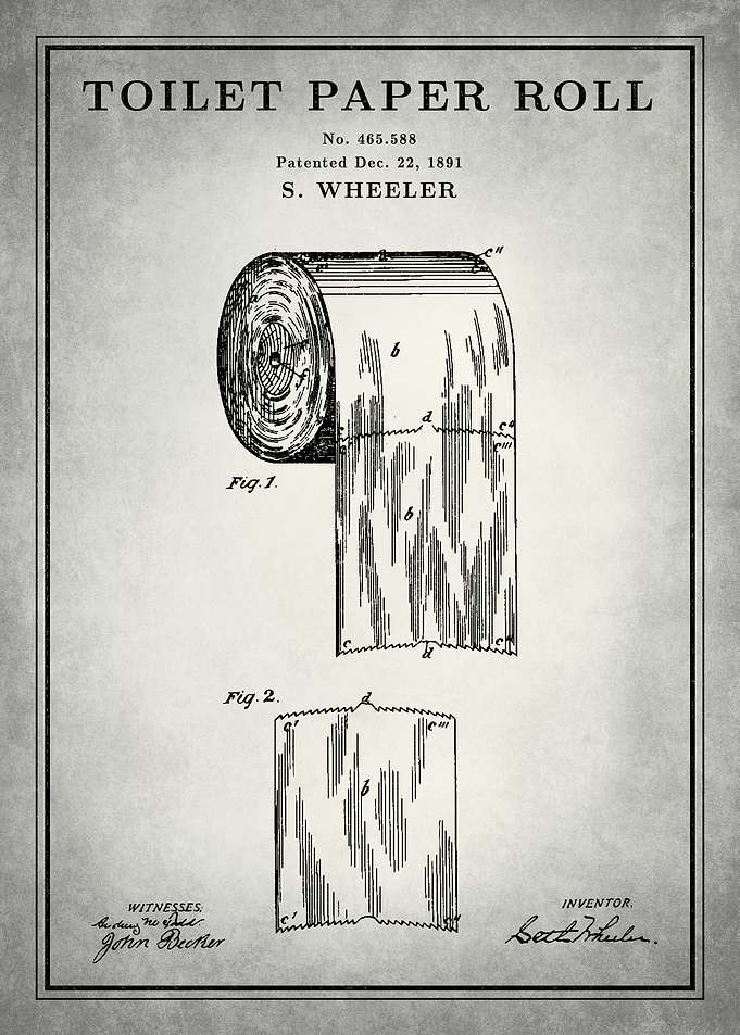 Toilet Paper Roll Patent