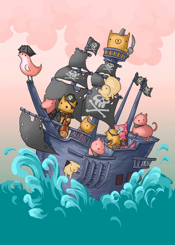 Pastel Pirates
