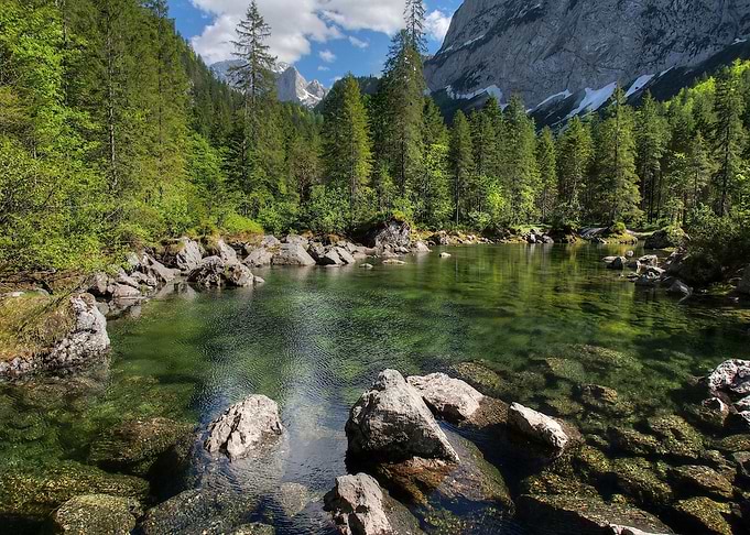 Beautiful Mountain Lake