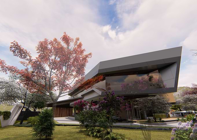 Floating Facade