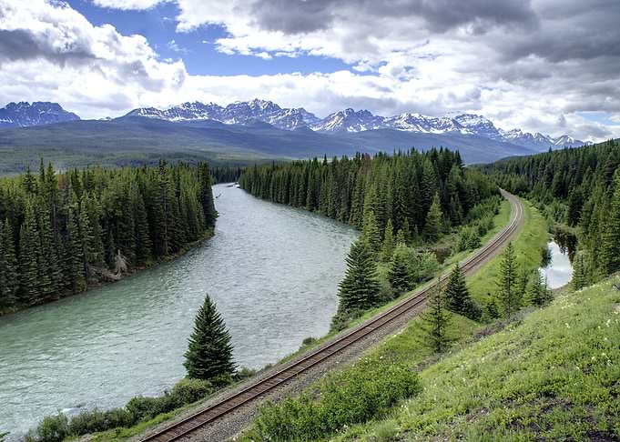 Beautiful Mountain View