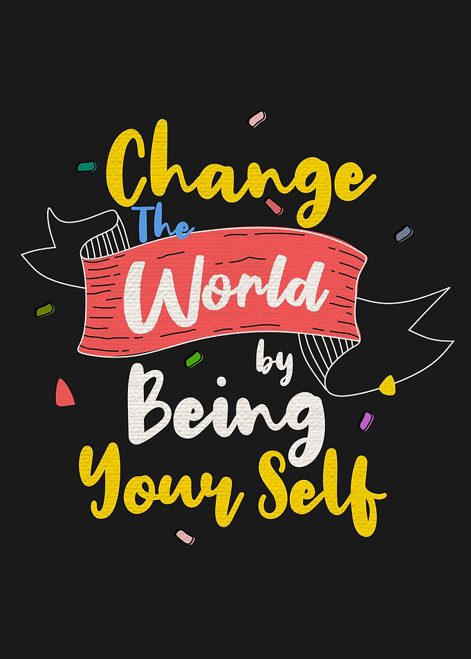 Change the world by being