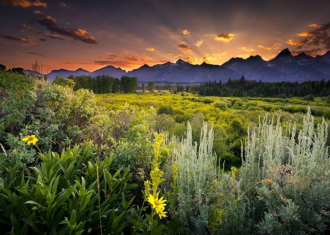 Beautiful Mountain Lake