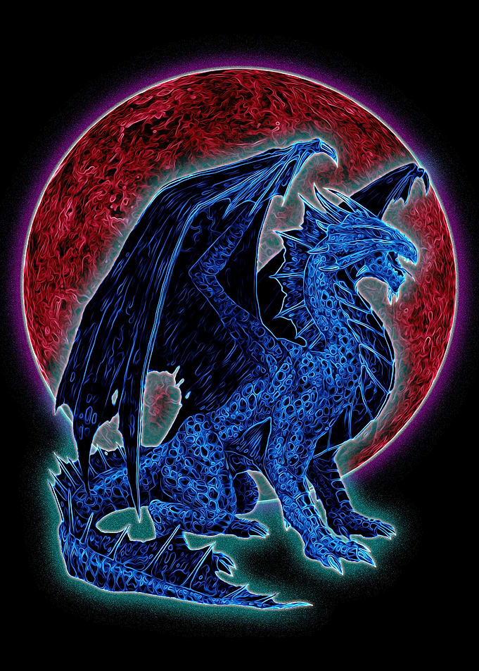 Blue Ice Dragon