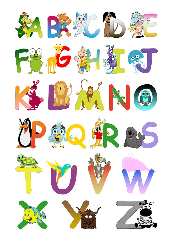 Childrens Animal Alphabet