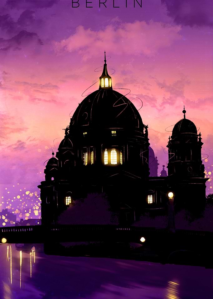 Berlin Travel Art